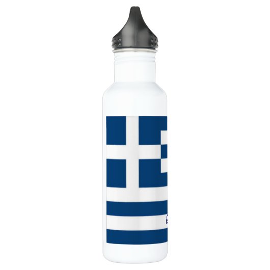 Griekse vlag waterfles  (Links)