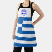 Griekse vlaggen schort (Insitu)