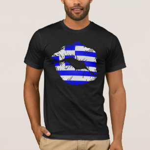 Griekse vlaggen t-shirt