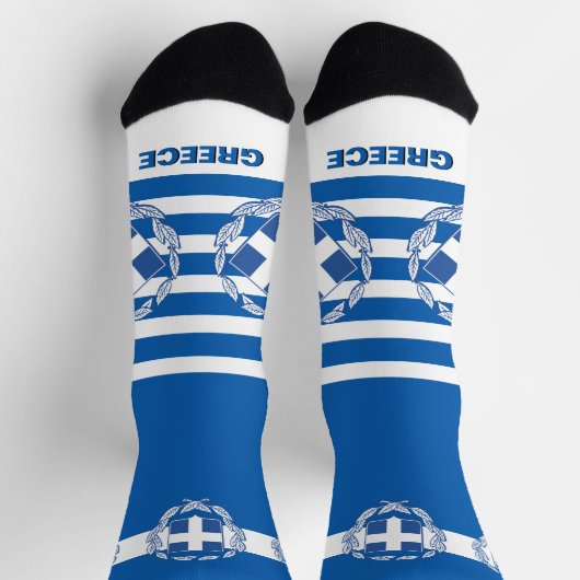 Griekse vlaggensokken, patriottisch, duurzaam Grie Sokken (Top)