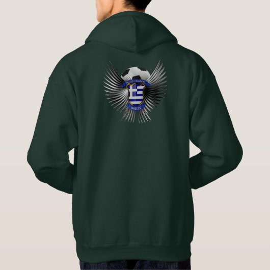 Griekse voetbalkampioenen hoodie (Achterkant)