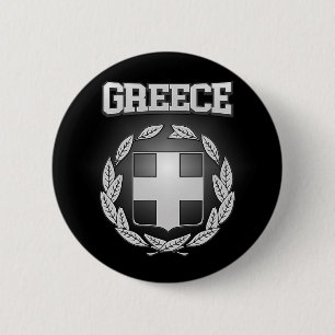 Griekse wapenstilstand ronde button 5,7 cm