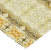 Griekse Wheat Gold Taupe Beige neutraal aardtoon Tafelkleed (Gekanteld)