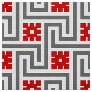 Griekse Zeer belangrijk van Deco, Rood, Wit en Stof