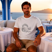 Griekse Zomer Kust T-shirt