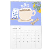 Griekse Zomer Scènes & Patronen Kalender (Feb 2027)