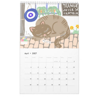 Griekse zomerse taferelen & patronen kalender