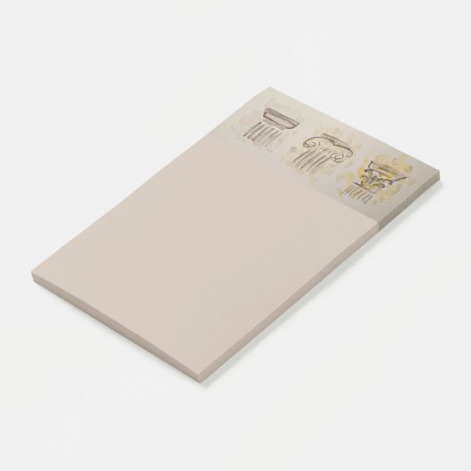 Griekse Zuilen Notitieblok Post-it® Notes (Schuin)