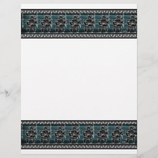 Griekse zwarte beeldgarde