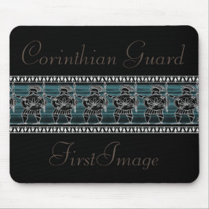 Griekse zwarte beeldgarde muismat