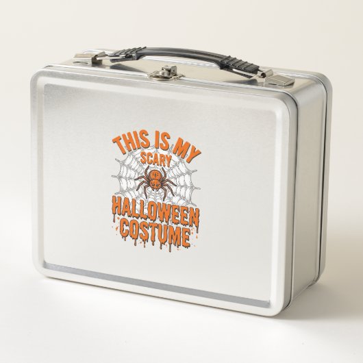 Grielig Halloween Kostuum Spinnenweb Vintage Ontwe (Voorkant)