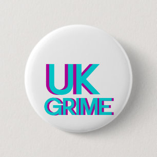 griemmuziek uit het verenigd koninkrijk ronde button 5,7 cm