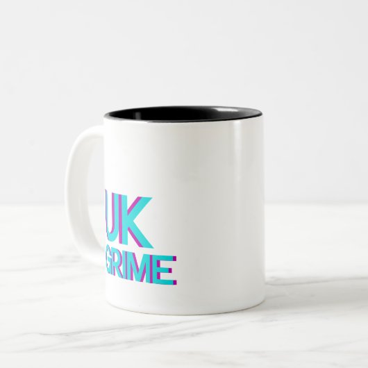 griemmuziek uit het verenigd koninkrijk tweekleurige koffiemok (Voorkant links)