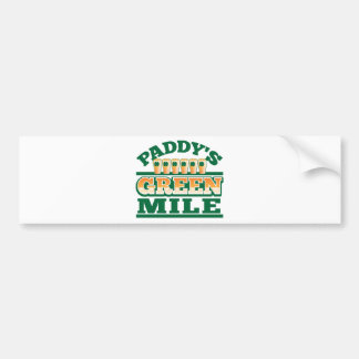 GRIENE MIJL van Paddy uit de bierenwinkel Bumpersticker
