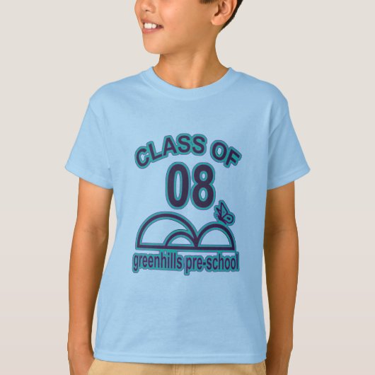 grienhills klasse van 08 munt t-shirt (Voorkant)