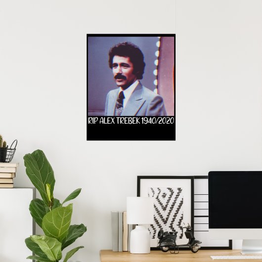 griep alex trebek poster (Thuiskantoor)