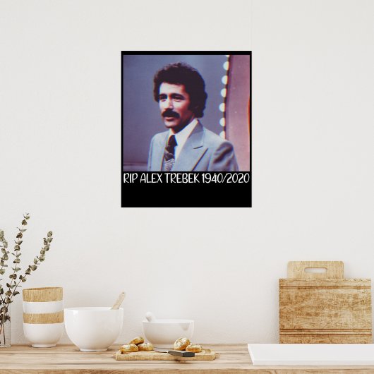 griep alex trebek poster (Keuken)