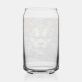 Griep Leeuw van Wijsheid Bier Kan Blikvorm Glas (Achterkant)