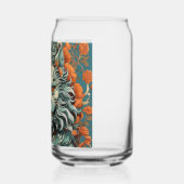 Griep Leeuw van Wijsheid Bier Kan Blikvorm Glas (Links)