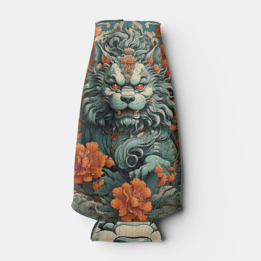 Griep Leeuw van Wijsheid Flesjeskoeler (Voorkant)