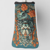 Griep Leeuw van Wijsheid Golfheadcover (Draai 90)