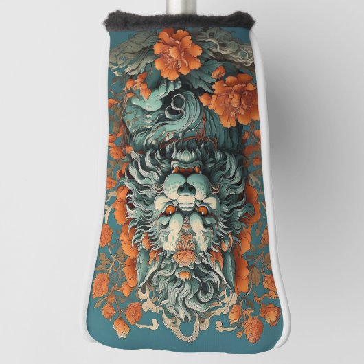 Griep Leeuw van Wijsheid Golfheadcover (Draai 90)