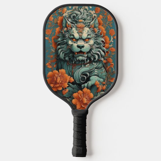 Griep Leeuw van Wijsheid Pickleball Paddle (Achterkant)