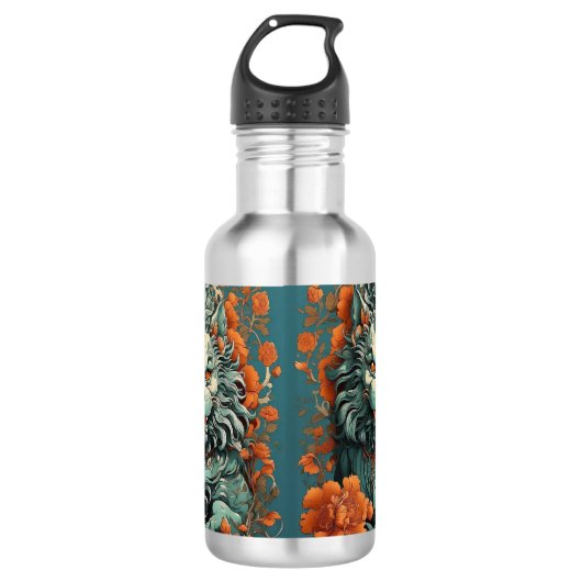 Griep Leeuw van Wijsheid Waterfles (Voorkant)