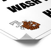 Griepachtig Poster (Hoek)