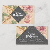  griepachtige elegante visitekaartjes (Voorkant / Achterkant)