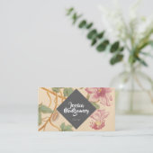  griepachtige elegante visitekaartjes (Staand voorkant)