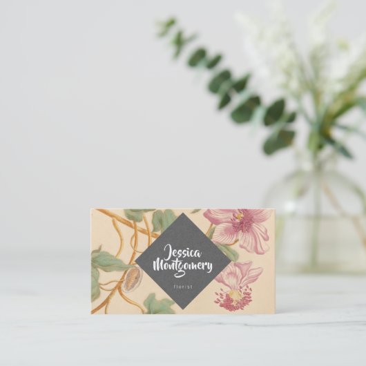  griepachtige elegante visitekaartjes (Staand voorkant)