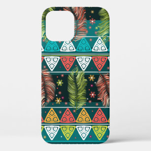  griepachtige etnische naadloze patronen in doedel Case-Mate iPhone case