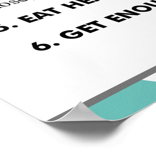 grieppreventie poster (Hoek)