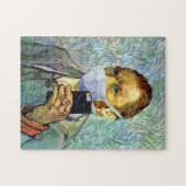 griepseizoen van gogh zelf portret met masker Self Legpuzzel (Horizontaal)