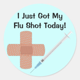 Griepvaccin Sticker