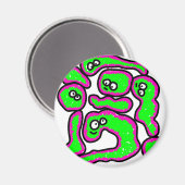 Griepvirus Magneet (Voorkant / Achterkant)