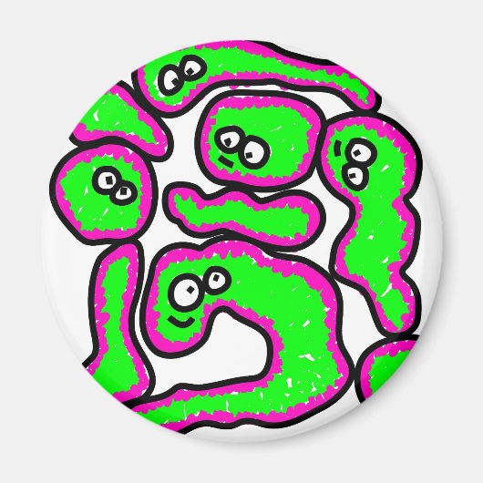 Griepvirus Magneet (Voorkant)