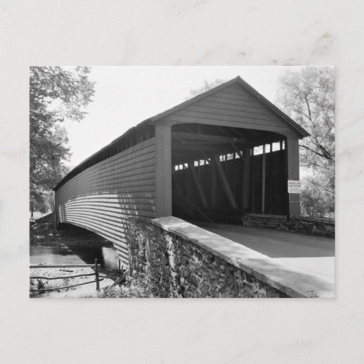 Griesemer Mill Covered Bridge Briefkaart (Voorkant)