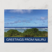 grietjes op het eiland nauru briefkaart (Voorkant)