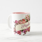 griezelaar tweekleurige koffiemok (Voorkant links)