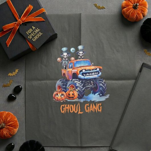 Griezelbende Griezige Cadeaupapier Tissuepapier
