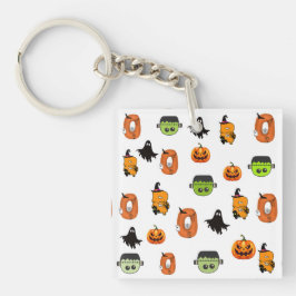 Griezeldreigende Heks Halloween, Geheime Huis, Maa Sleutelhanger
