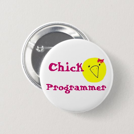 griezelenprogrammeur ronde button 5,7 cm (Voorkant /achterkant)