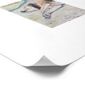 griezelhond portret realist dierenkunst poster (Hoek)