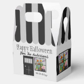 Griezelhuis Halloween Feest Bedankdoosjes (Geopend)
