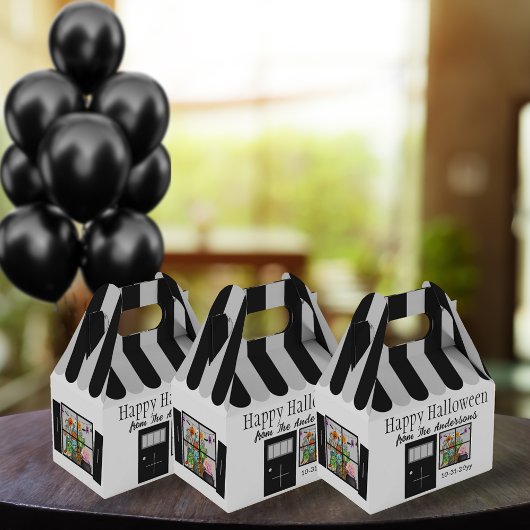 Griezelhuis Halloween Feest Bedankdoosjes