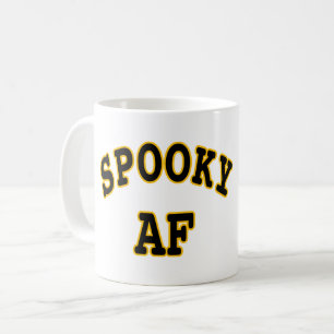 GRIEZELIG AF- HALLOWEEN LELIJK KOFFIEMOK