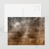 Griezelig Antiek kijken vogels en schrijven Hallow Feestdagenkaart (Voorkant / Achterkant)