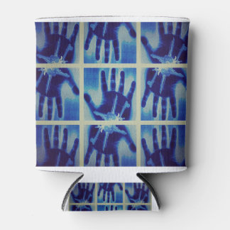 griezelig blauw blikjeskoeler